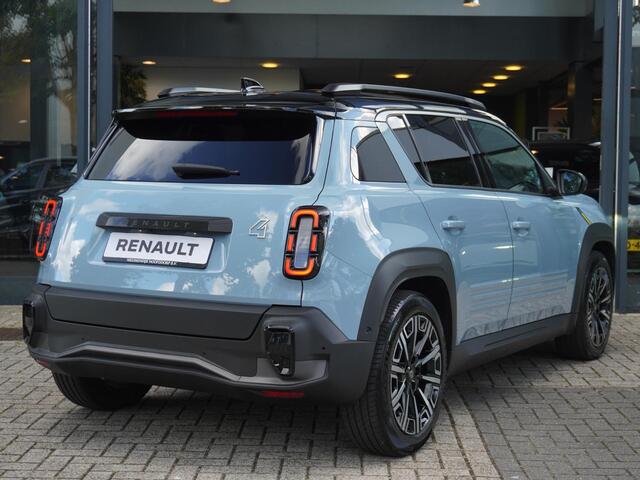 Renault 4 comfort range iconic 52 kWh / 2.000KM / FULL OPTION / PACK ADVANCED DRIVING ASSIST / NAVI / HARMAN KARDON / CAMERA / PDC 360 / STOELV. / STUURV. / ELEK. ACHTERKLEP / 18'' LMV