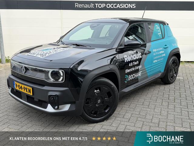 Renault 4 E-Tech Electric Evolution 150 pk comfort range VAN | Demo | All-season banden | Achteruitrijcamera | Snel laden | tot 1045L laadvermogen