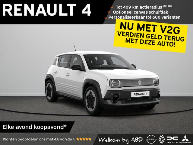 Renault 4 Evolution Urban range | Achteruitrijcamera | Cruise control met snelheidsbegrenzer | Elektronisch geregelde airconditioning
