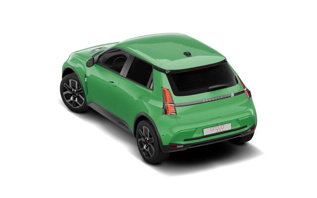 Renault 5 E-TECH urban range 120 1AT Evolution | Cruise control met snelheidsbegrenzer | Full LED koplampen | ISOFIX-bevestigingssysteem voor kinderzitjes op passagiersstoel en op de twee buitenste zitplaatsen achter