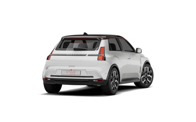 Renault 5 Techno | Achteruitrijcamera | ISOFIX-bevestigingssysteem voor kinderzitjes op passagiersstoel en op de twee buitenste zitplaatsen achter | LED-dagrijverlichting met specifiek vormgegeven lichtsignatuur