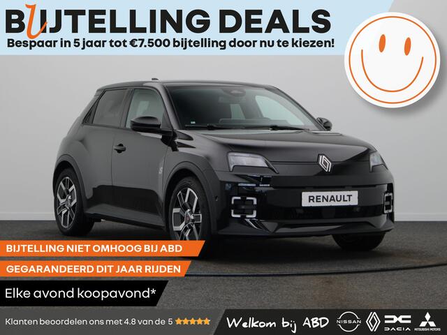 Renault 5 Techno Comfort range | Achteruitrijcamera | ISOFIX-bevestigingssysteem voor kinderzitjes op passagiersstoel en op de twee buitenste zitplaatsen achter | LED-dagrijverlichting met specifiek vormgegeven lichtsignatuur