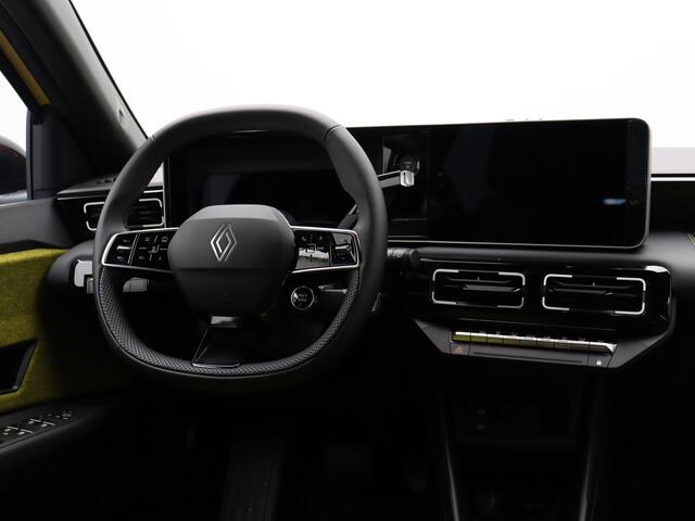 Renault 5 Iconic cinq Comfort range | Achteruitrijcamera | Elektrisch verwarmbare voorstoelen | ISOFIX-bevestigingssysteem voor kinderzitjes op passagiersstoel en op de twee buitenste zitplaatsen achter