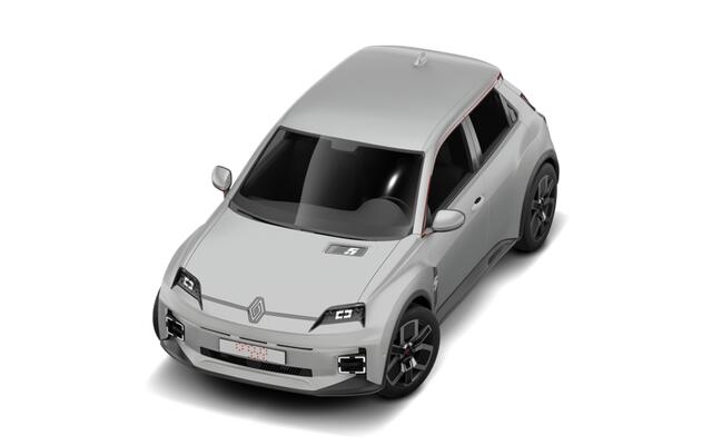 Renault 5 Roland-Garros | Achteruitrijcamera | Elektrisch verwarmbare voorstoelen | ISOFIX-bevestigingssysteem voor kinderzitjes op passagiersstoel en op de twee buitenste zitplaatsen achter