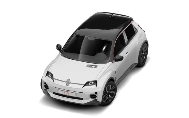 Renault 5 Roland-Garros | Achteruitrijcamera | Elektrisch verwarmbare voorstoelen | ISOFIX-bevestigingssysteem voor kinderzitjes op passagiersstoel en op de twee buitenste zitplaatsen achter