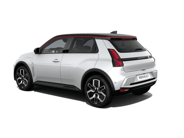 Renault 5 Techno | Achteruitrijcamera | ISOFIX-bevestigingssysteem voor kinderzitjes op passagiersstoel en op de twee buitenste zitplaatsen achter | LED-dagrijverlichting met specifiek vormgegeven lichtsignatuur