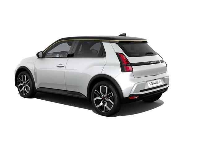 Renault 5 Techno Comfort range | Achteruitrijcamera | ISOFIX-bevestigingssysteem voor kinderzitjes op passagiersstoel en op de twee buitenste zitplaatsen achter | LED-dagrijverlichting met specifiek vormgegeven lichtsignatuur