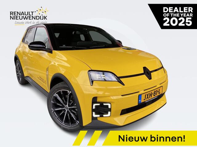 Renault 5 comfort range techno 52 kWh / 410 WLTP / 150PK / DEMO / PACK WINTER / ALL WEATHER BANDEN / 18" INCH CHRONO VELGEN /