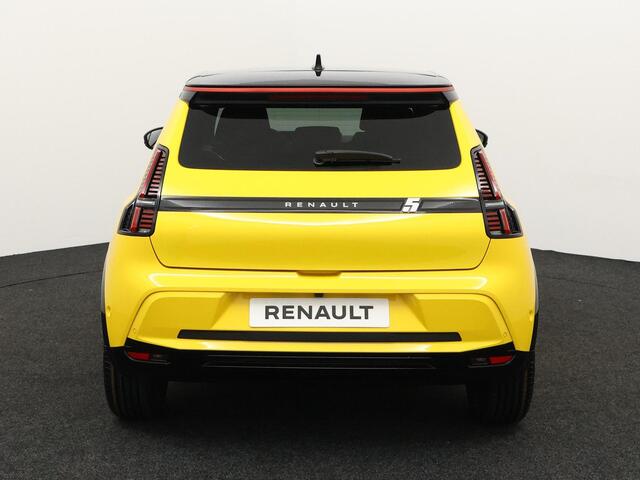Renault 5 comfort range iconic cinq 52 kWh / STOEL- & STUURVERWARMING / DODEHOEK DETECTIE / PARKEERSENSOREN + CAMERA / APPLE- & ANDROID AUTO incl. NAVIGATIE /