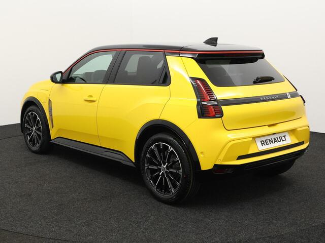 Renault 5 comfort range iconic cinq 52 kWh / STOEL- & STUURVERWARMING / DODEHOEK DETECTIE / PARKEERSENSOREN + CAMERA / APPLE- & ANDROID AUTO incl. NAVIGATIE /