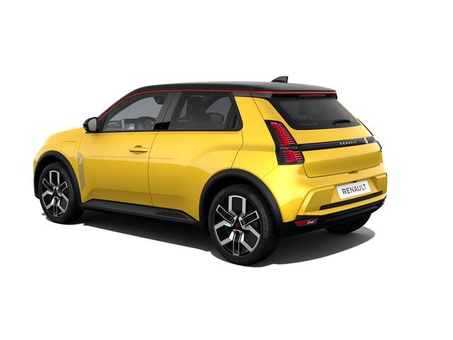 Renault 5 Techno Urban range | Achteruitrijcamera | ISOFIX-bevestigingssysteem voor kinderzitjes op passagiersstoel en op de twee buitenste zitplaatsen achter | LED-dagrijverlichting met specifiek vormgegeven lichtsignatuur