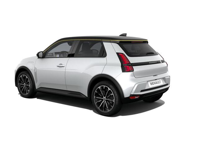 Renault 5 Techno Comfort range | Achteruitrijcamera | ISOFIX-bevestigingssysteem voor kinderzitjes op passagiersstoel en op de twee buitenste zitplaatsen achter | LED-dagrijverlichting met specifiek vormgegeven lichtsignatuur