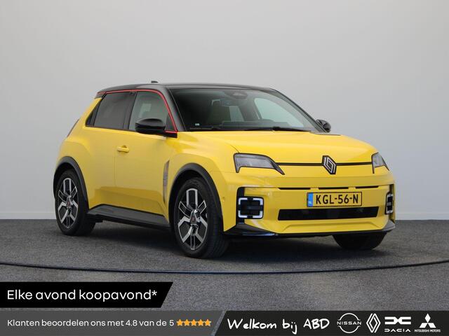 Renault 5 comfort range iconic cinq 52 kWh | Stoel-stuur verwarming | Adaptieve cruise control | Achteruitrijcamera | Warmtepomp |