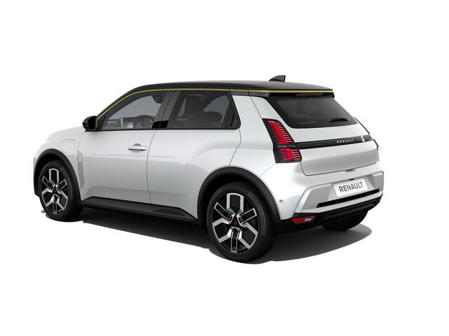 Renault 5 Techno Comfort range | Achteruitrijcamera | ISOFIX-bevestigingssysteem voor kinderzitjes op passagiersstoel en op de twee buitenste zitplaatsen achter | LED-dagrijverlichting met specifiek vormgegeven lichtsignatuur