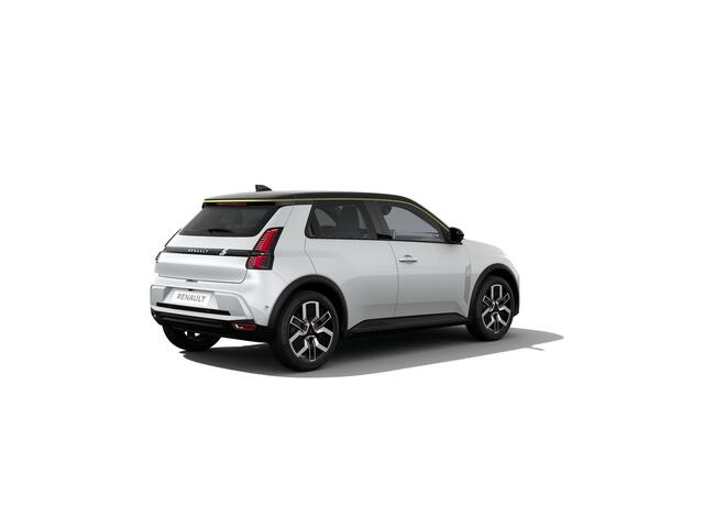 Renault 5 Techno Comfort range | Achteruitrijcamera | ISOFIX-bevestigingssysteem voor kinderzitjes op passagiersstoel en op de twee buitenste zitplaatsen achter | LED-dagrijverlichting met specifiek vormgegeven lichtsignatuur