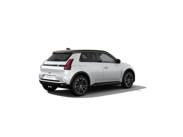 Renault 5 Techno | Achteruitrijcamera | ISOFIX-bevestigingssysteem voor kinderzitjes op passagiersstoel en op de twee buitenste zitplaatsen achter | LED-dagrijverlichting met specifiek vormgegeven lichtsignatuur