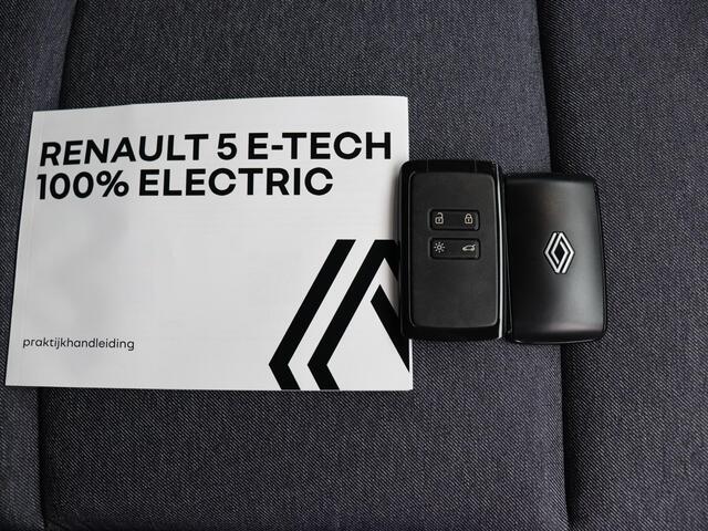 Renault 5 comfort range techno 52 kWh | Vijf jaar garantie | Stoel- en stuurwielverwarming | 18" lichtmetalen velgen 'Chrono' |