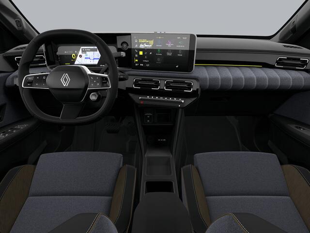 Renault 5 Techno | Achteruitrijcamera | ISOFIX-bevestigingssysteem voor kinderzitjes op passagiersstoel en op de twee buitenste zitplaatsen achter | LED-dagrijverlichting met specifiek vormgegeven lichtsignatuur