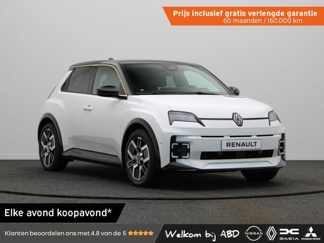 Renault 5 comfort range techno 52 kWh | Vijf jaar garantie | Stoel- en stuurwielverwarming | Blind spot warning | Easy park assist |