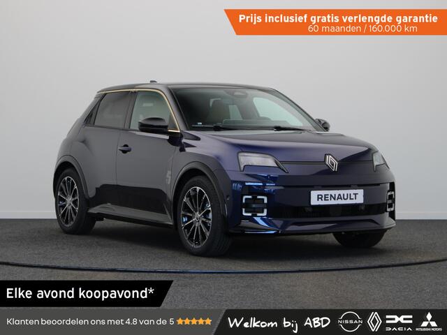 Renault 5 comfort range iconic cinq 52 kWh | Vijf jaar garantie | Harman Kardon | Stoel- en stuurwielverwarming | Blind spot warning |