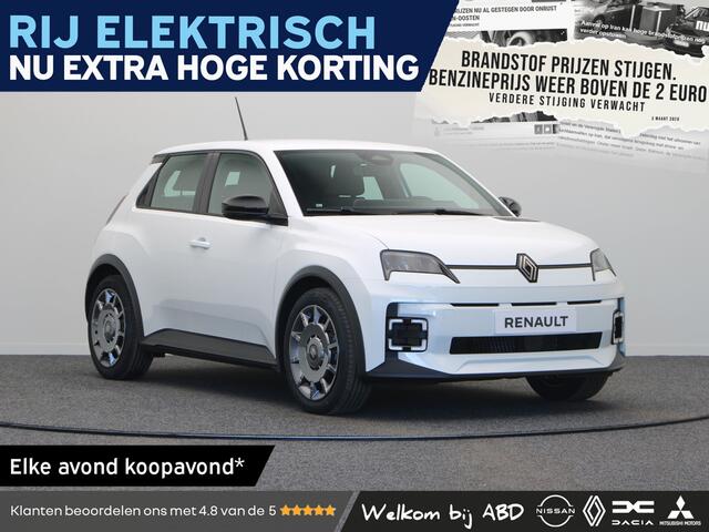 Renault 5 Evolution Comfort range | Cruise control met snelheidsbegrenzer | Full LED koplampen | ISOFIX-bevestigingssysteem voor kinderzitjes op passagiersstoel en op de twee buitenste zitplaatsen achter