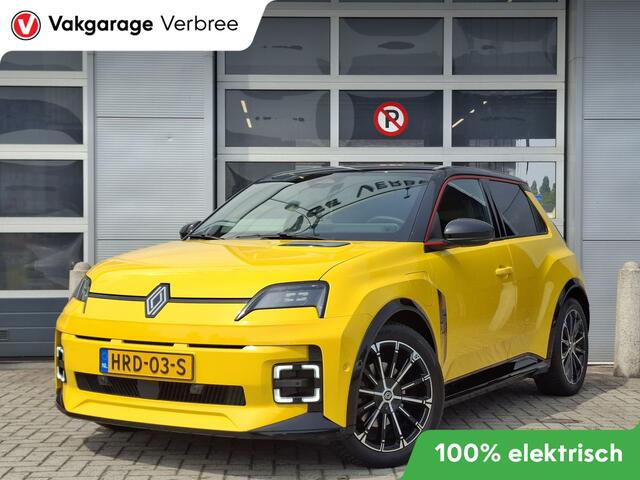 Renault 5 comfort range iconic cinq 52 kWh | Navigatie/Android/Apple Carplay | LM Velgen 18" | Voorstoelen + Stuur Verwarmd | Cruise Control Adaptief | Warmpte Pomp | Airco |