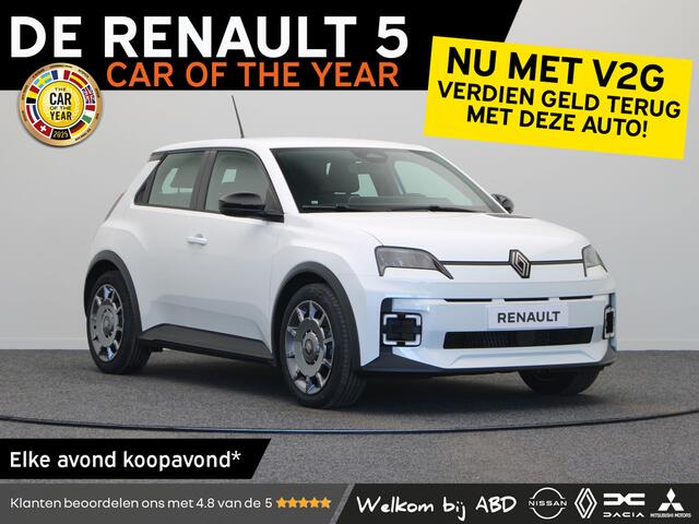 Renault 5 Evolution Urban range | Cruise control met snelheidsbegrenzer | Full LED koplampen | ISOFIX-bevestigingssysteem voor kinderzitjes op passagiersstoel en op de twee buitenste zitplaatsen achter