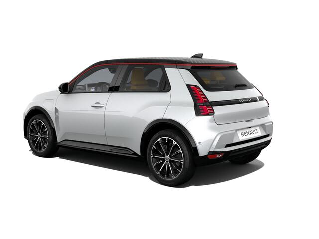 Renault 5 Iconic cinq | Achteruitrijcamera | Dakstriping single noir mat | Elektrisch verwarmbare voorstoelen