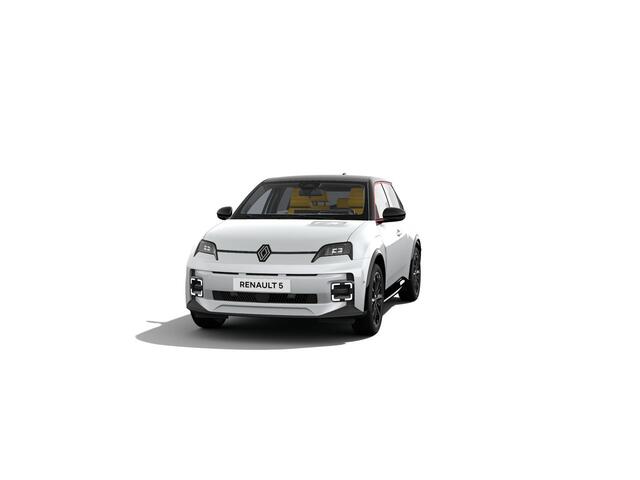 Renault 5 Iconic cinq | Achteruitrijcamera | Dakstriping single noir mat | Elektrisch verwarmbare voorstoelen