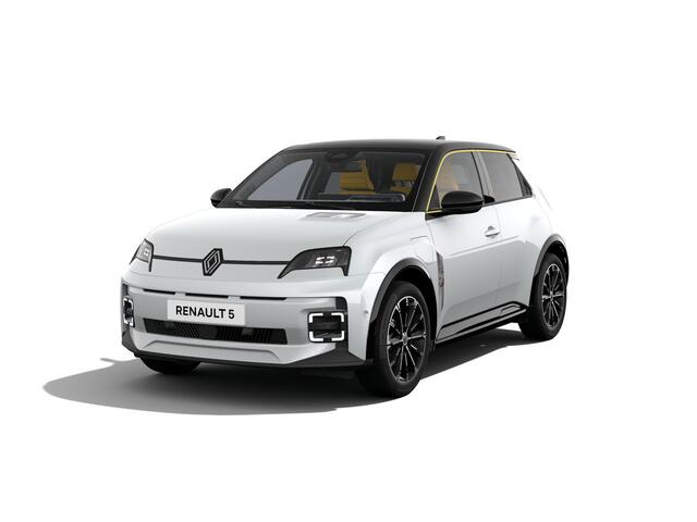 Renault 5 Iconic cinq | Achteruitrijcamera | Elektrisch verwarmbare voorstoelen | ISOFIX-bevestigingssysteem voor kinderzitjes op passagiersstoel en op de twee buitenste zitplaatsen achter