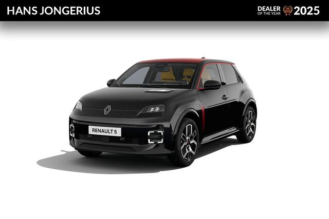 Renault 5 Iconic cinq | Achteruitrijcamera | Dakstriping single rouge | Elektrisch verwarmbare voorstoelen
