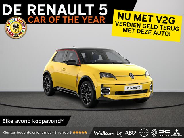 Renault 5 Iconic cinq Comfort range | Achteruitrijcamera | Active driver assist | Draadloze telefoonoplader met magsafe technologie