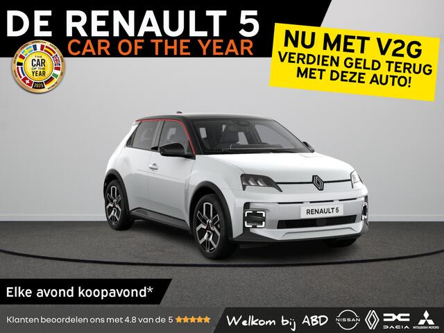 Renault 5 Techno Comfort range | Achteruitrijcamera | Draadloze telefoonoplader met magsafe technologie | Full LED koplampen