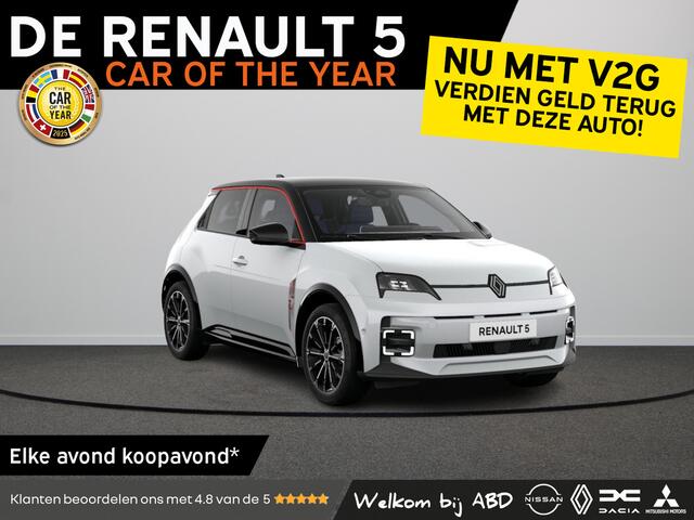 Renault 5 Iconic cinq Comfort range | Achteruitrijcamera | Active driver assist | Draadloze telefoonoplader met magsafe technologie