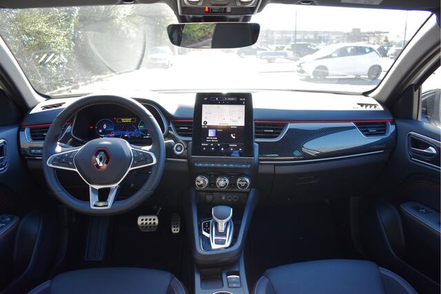 Renault Arkana 1.6 E-Tech Hybrid 145 R.S. Line CAMERA, VIRTUAL COCKPIT, KEYLESS, LEDER, ELEKT.STOELEN, LED, STUUR/STOELVERW