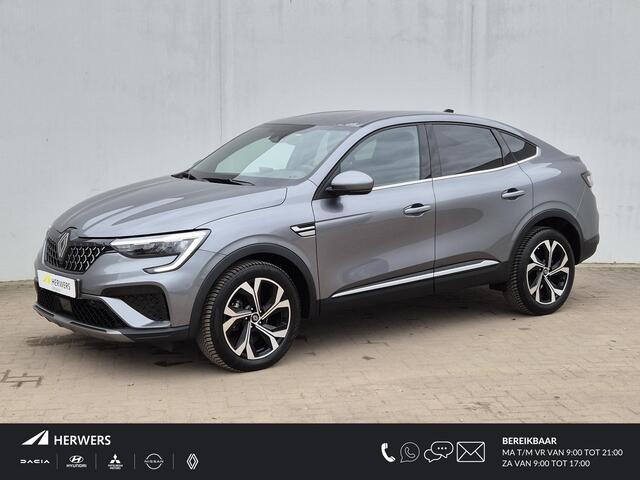 Renault Arkana 1.6 E-Tech hybrid 145 techno Automaat / Pack Solid / Apple Carplay Android Auto / Stuur-, en stoelverwarming / Navigatie / Keyless Entry/Start / Dode hoek detectie / Allseason banden /