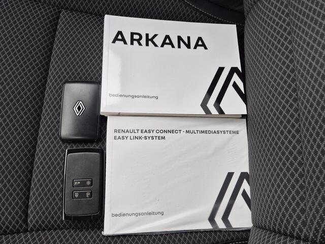 Renault Arkana 1.6 E-Tech hybrid 145 techno Automaat / Pack Solid / Apple Carplay Android Auto / Stuur-, en stoelverwarming / Navigatie / Keyless Entry/Start / Dode hoek detectie / Allseason banden /