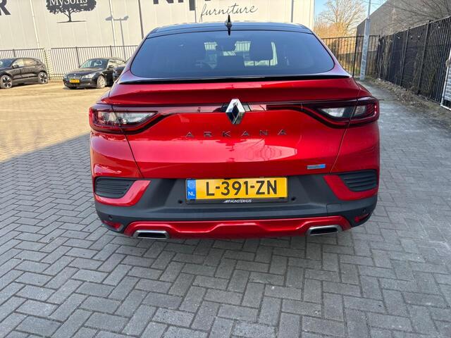Renault Arkana 1.6 E-Tech Hybrid 145 R.S. Line | Achteruitrijcamera | Cruise control | Klimaatregeling | Navigatie | Parkeersensoren | Stoelverwarming | Lichtmetalen velgen | Metallic lak