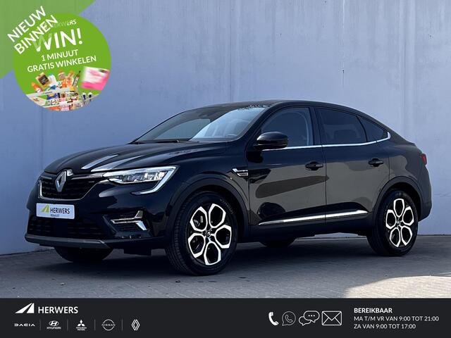 Renault Arkana 1.6 E-Tech full hybrid 145 techno Automaat / Dealer onderhouden / Navi groot scherm / Adapt. CC / Dode hoek detectie / Apple Carplay Android /