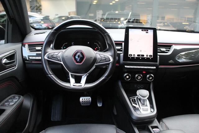 Renault Arkana 1.6 Hybrid 145 R.S. Line AUTOMAAT / DELAER ONDERHOUDEN / LEDER / 9,3'' NAVI / CAMERA / ADAPT. CRUISE / CARPLAY / CLIMATE / STOELV. / STUURV. / BLINDSPOT / PRIVACY GLAS / 18'' LMV