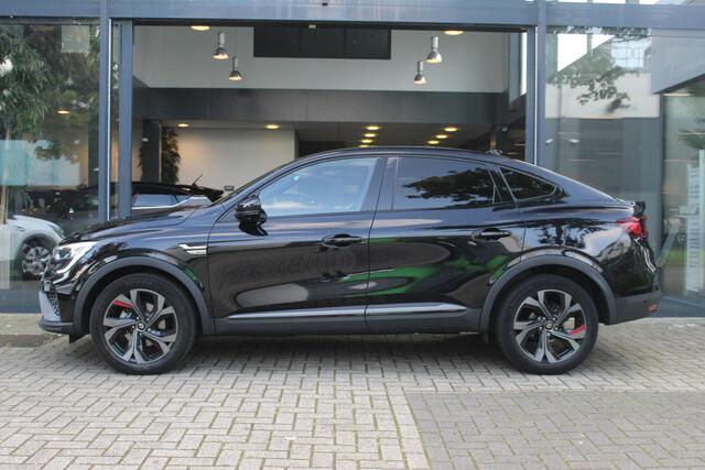 Renault Arkana 1.6 Hybrid 145 R.S. Line AUTOMAAT / DELAER ONDERHOUDEN / LEDER / 9,3'' NAVI / CAMERA / ADAPT. CRUISE / CARPLAY / CLIMATE / STOELV. / STUURV. / BLINDSPOT / PRIVACY GLAS / 18'' LMV