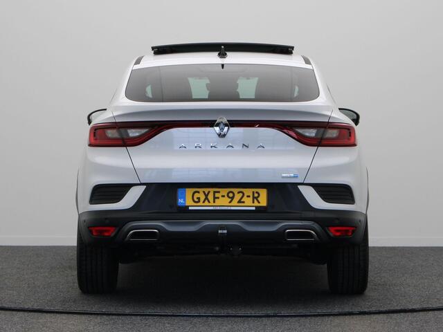 Renault Arkana E-Tech Hybrid 145pk R.S. Line | Schuif- kanteldak | Trekhaak | Stoel- en stuurverwarming | Adaptieve cruisecontrol | Camera's rondom | Elektrisch verstelbare stoelen |