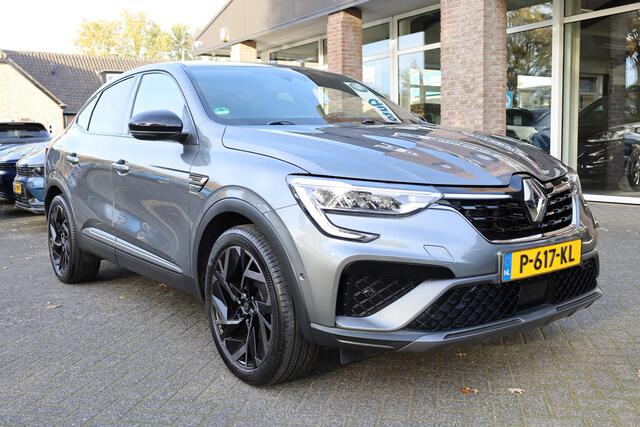 Renault Arkana 1.6 E-Tech Hybrid 145 R.S. Line DEALERONDH. LEER/ALCANTARA STUUR+STOELVERW. TREKHAAK CARPLAY CAMERA CARBON ADAPTIVE-CRUISE LANE-ASSIST DAB NAP 2XPDC 19''LMV