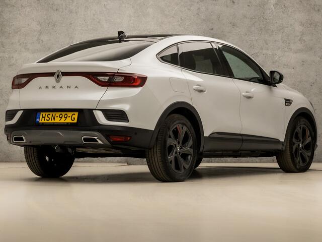 Renault Arkana 1.3 TCe 140 RS Line 141Pk Automaat (APPLE CARPLAY, PARELMOER, VIRTUAL COCKPIT, GROOT NAVI, CAMERA, LEDER, ADAPTIVE CRUISE, ZWART HEMEL, KEYLESS, LED KOPLAMPEN, NIEUWSTAAT)