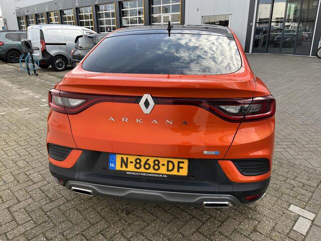 Renault Arkana 1.6 E-Tech Hybrid 145 R.S. Line / CAMERA / LEDEREN BEKLEDING / GROOT SCHERM NAVIGATIE / PARKEERSENSOREN / BLINDSPOT / APPLE CARPLAY / ANDROID AUTO