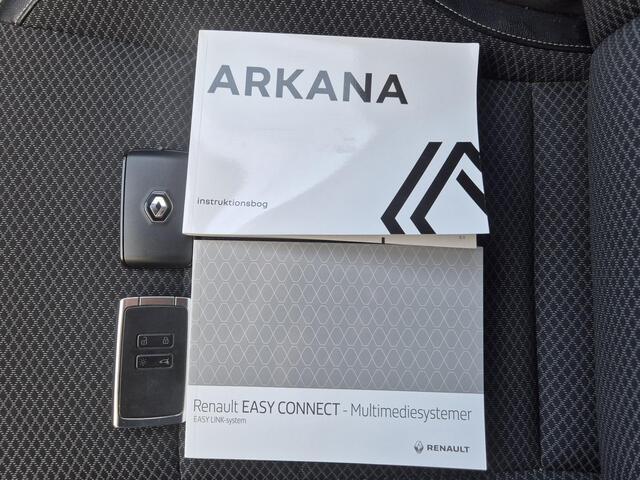 Renault Arkana 1.3 TCe 140 Intens Automaat / Pack Easy Link / Pack Comfort / Apple Carplay Android Auto / Dealer onderhouden / Achteruitrijcamera / Stuur en Stoel verwarming / Cruise control / Keyless Entry/Start / Navigatie / Climate control /