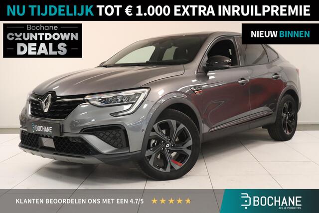 Renault Arkana 1.6 E-Tech Hybrid 145 R.S. Line | Sportstoelen | Camera | Stuur en stoelverwarming | Adaptieve cruise control | LED koplampen | Spoiler |