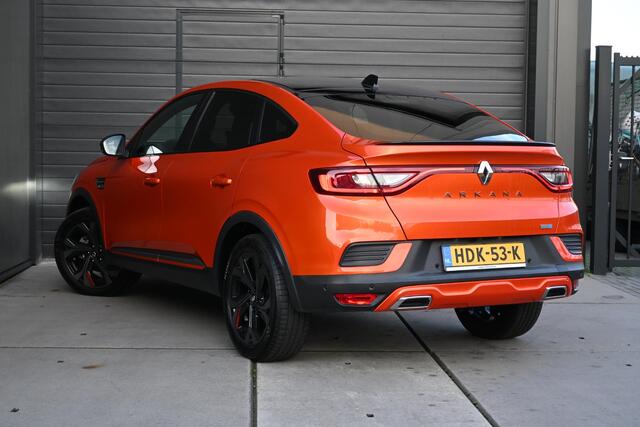 Renault Arkana E-Tech Hybrid 145 RS Line | TREKHAAK | SCHUIF/KANTELDAK | STUUR/STOELVERWARMING | CAMERA | LEDER | ADAPT. CRUISE CONTROL | CLIMATE CONTROL | PDC | LMV