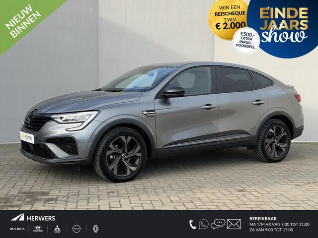 Renault Arkana 1.6 E-Tech hybrid 145 E-Tech engineered / Automaat / Dealer Onderhouden / Navigatie / Adaptieve Cruise / Camera / Lederen & Alcantara Bekleding / Apple Carplay & Android Auto / Volledig Digitaal Display /