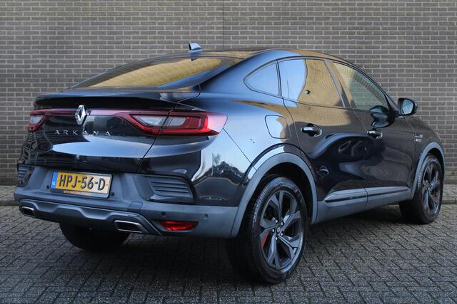 Renault Arkana 1.3 mild hybrid 160 R.S. line Automaat, Dodehoek detectie, Luxe Lederen Bekleding, Navigatie, Keyless Entry/Start, Elektr. Stoelen, Stoelverw.
